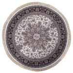 perzisch-tapijt-rond-machinaal-geknoopt