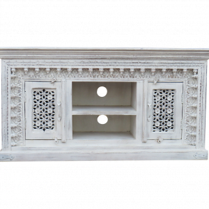Oosters TV-meubel Latte – Hout – White Wash