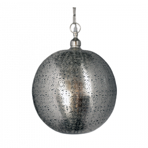 Oosterse Hanglamp Lina (M) - Zilver