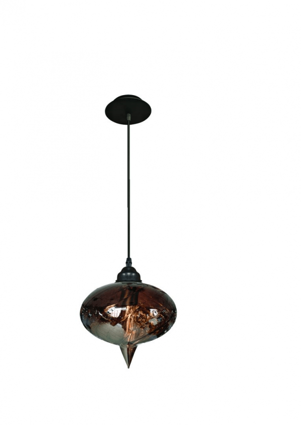 Oosterse Hanglamp (S) - Cognac - Bol