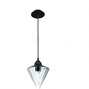 Oosterse Hanglamp (S) – Blank – Kegel