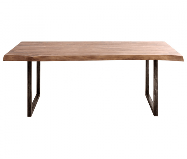 Eettafel Live Edge - Acaciahout - Naturel - 200x100cm