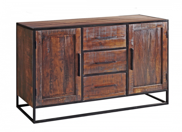 Dressoir Urban - 2-Deurs - Acaciahout - Donkerbruin