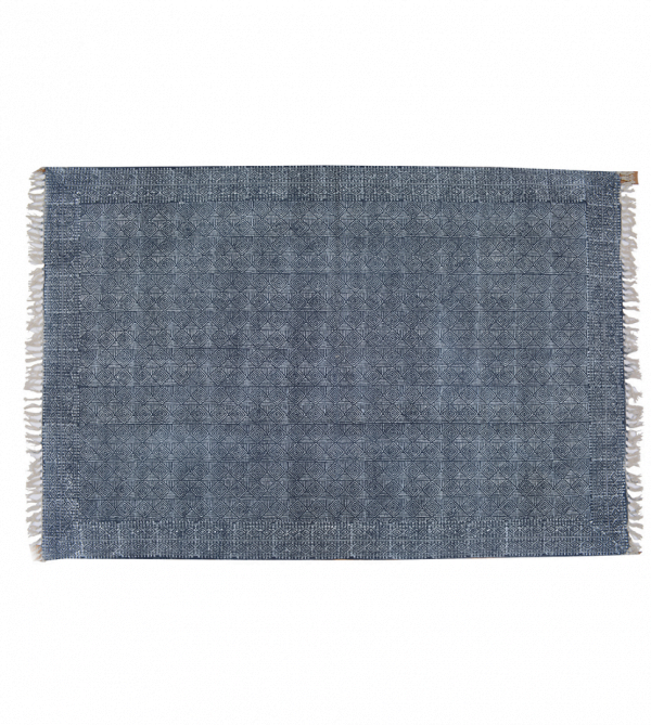 Kelim blauw-wit (medium)