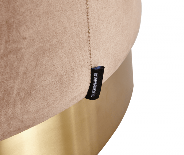 Poef Venus – Velvet – Beige