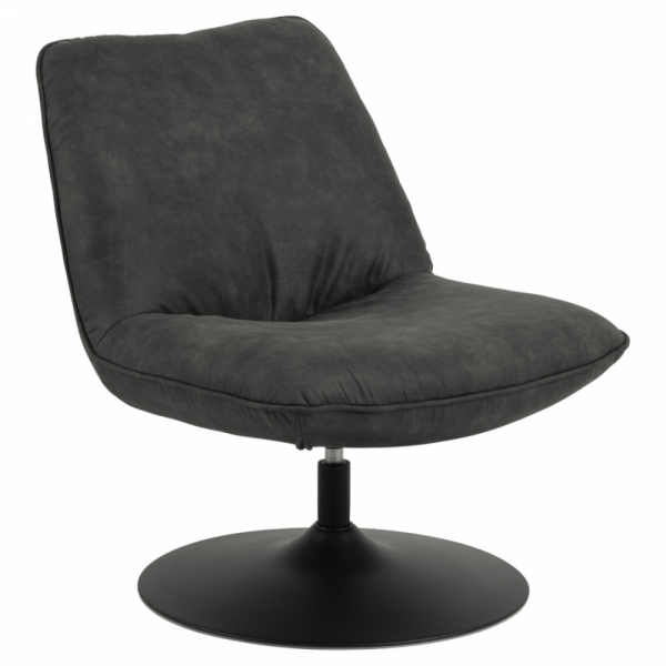 Fauteuil Demi - Preston stof - Antraciet 96