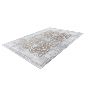 Vloerkleed Opera - Beige / Zilver