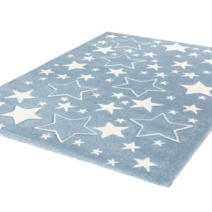 Vloerkleed Amigo Sterren - Blauw