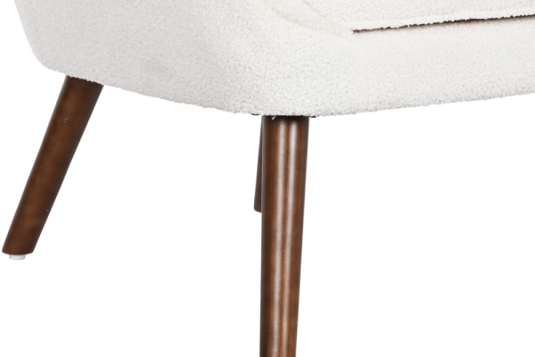 Fauteuil Hevea - Teddy Stof - Wit
