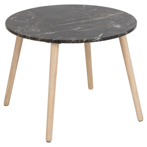 Salontafel Esk - Marmer - Bruin Ø60