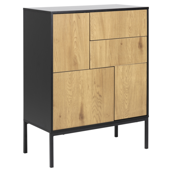 Dressoir Simon Lades - MDF/Melamine - Bruin